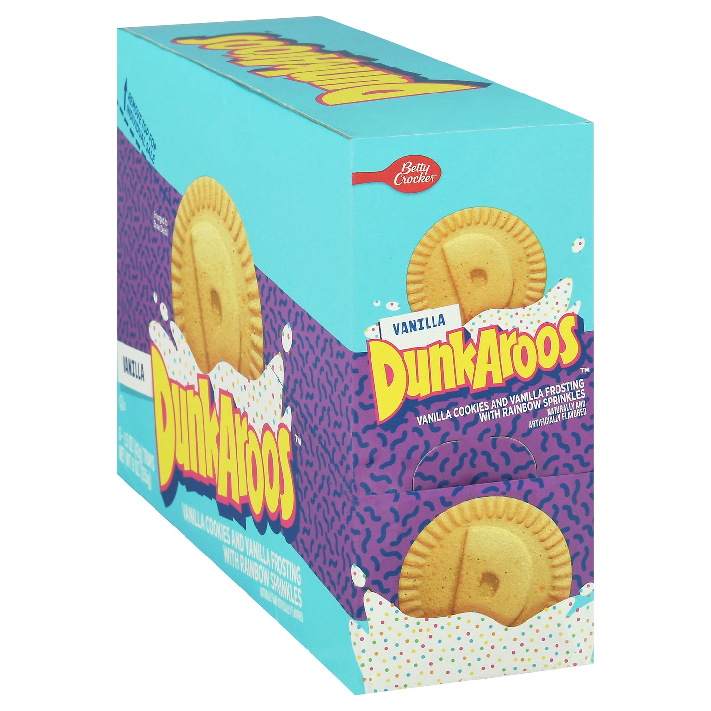 Dunkaroos Vanilla Cookies 6 - 1.5 oz Trays