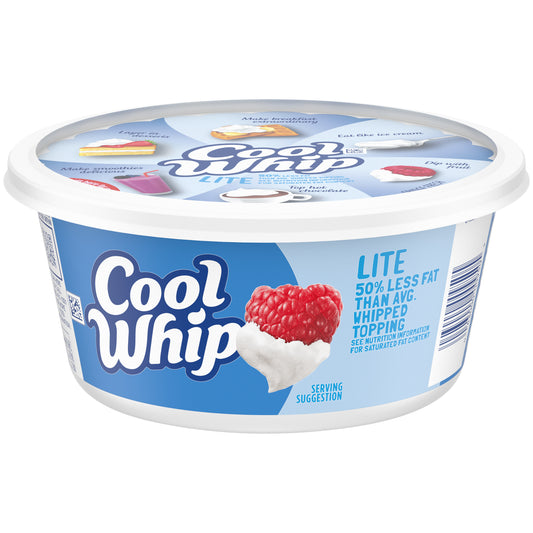 Cool Whip Lite Whipped Topping 8 oz. Tub