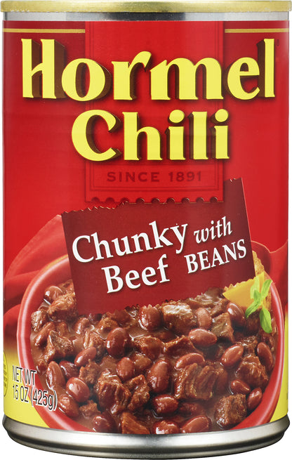 Hormel Chunky with Beef Beans Chili 15 oz