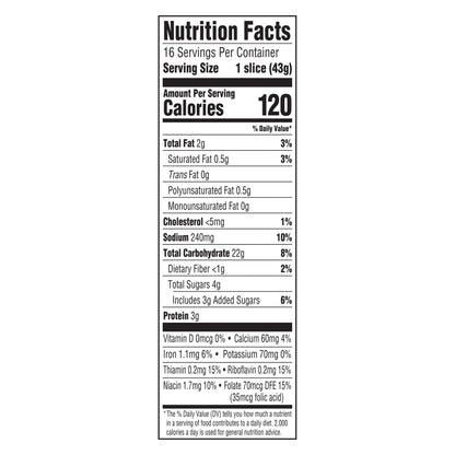 Oroweat Country Style White Bread 24 oz