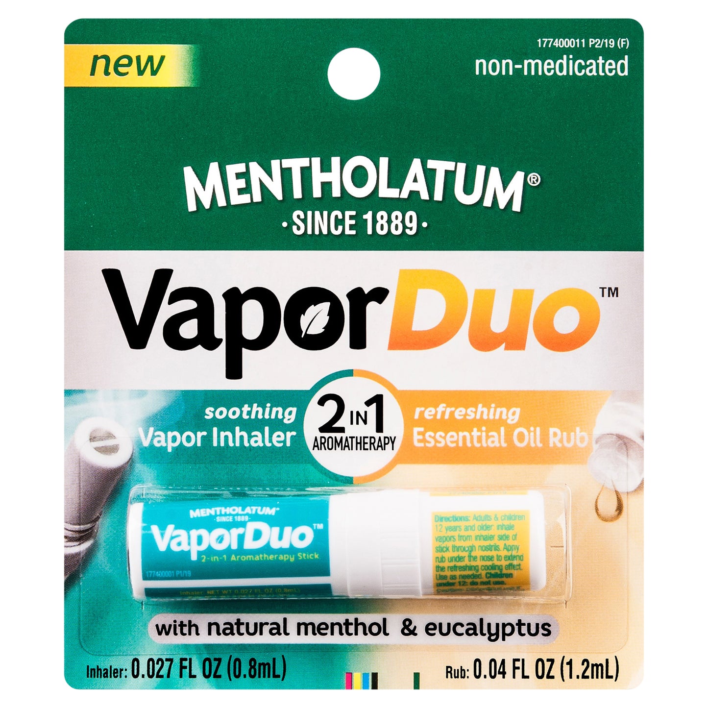 Mentholatum VaporDuo Stick