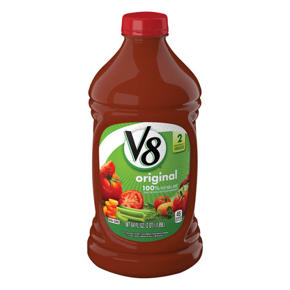 V8 Non-GMO Original 100% Vegetable Juice 64 oz