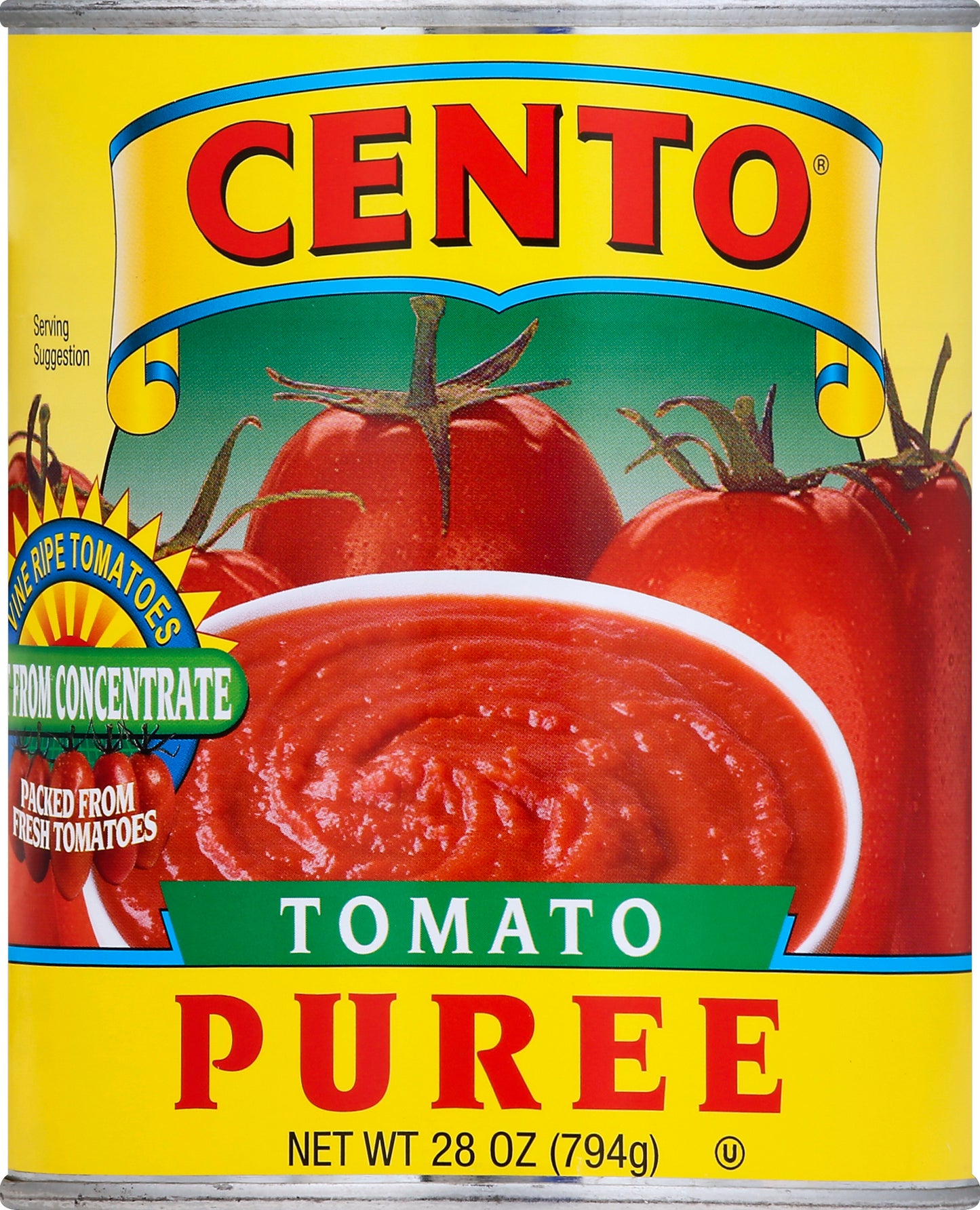 Cento Tomato Puree 28 oz
