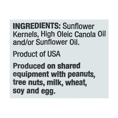 Good Sense Roasted/No Salt No Salt Sunflower Nuts 8 oz