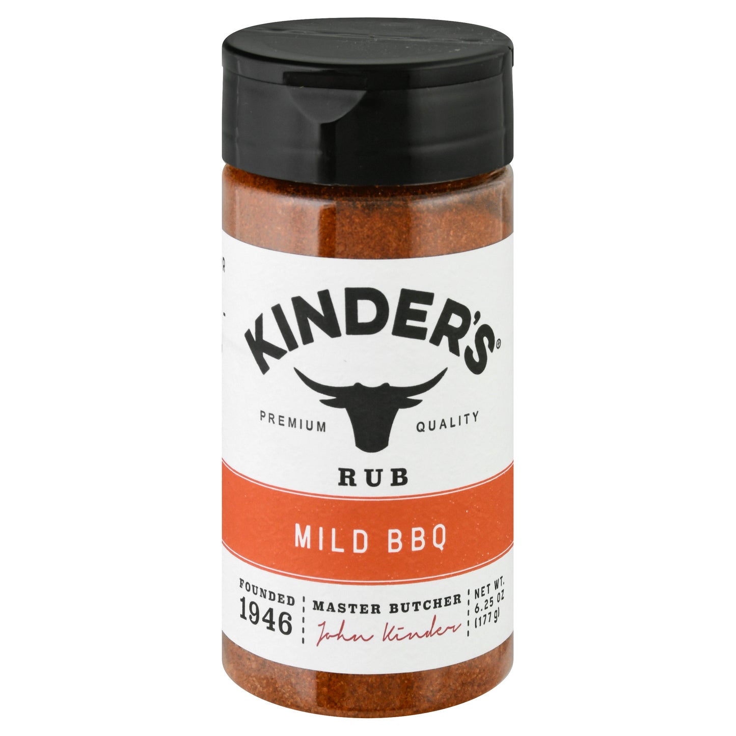 Kinder's Mild BBQ Rub 6.25 oz