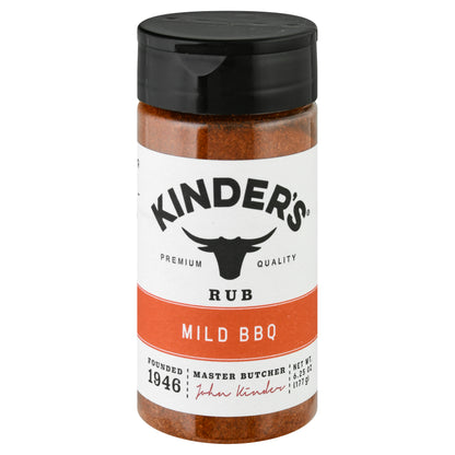 Kinder's Mild BBQ Rub 6.25 oz