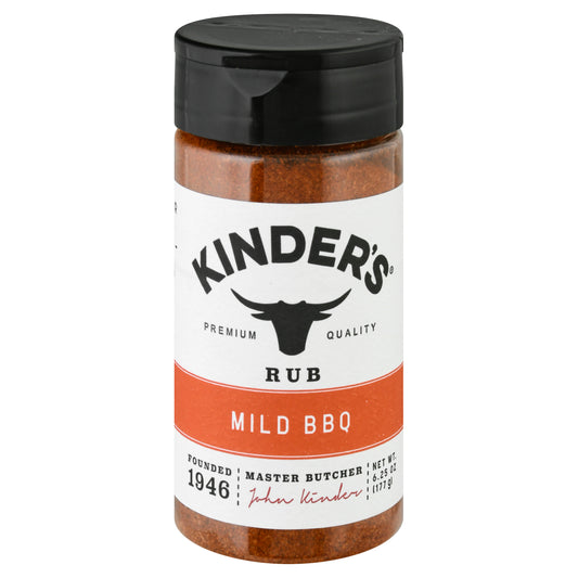 Kinder's Mild BBQ Rub 6.25 oz