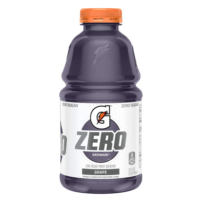 Gatorade Zero Zero Sugar Grape Thirst Quencher 32 oz