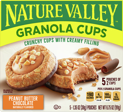 Nature Valley Peanut Butter Chocolate Granola Cups 5 ea