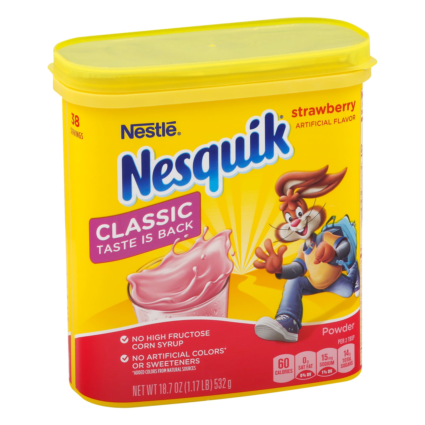 Nesquick Strawberry Drink Mix 18.7 oz