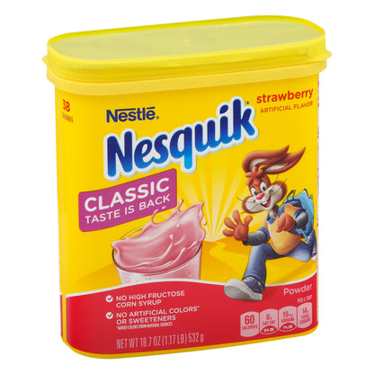 Nesquick Strawberry Drink Mix 18.7 oz