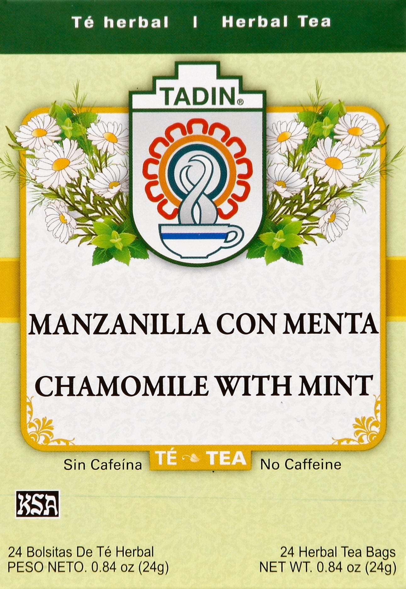 Tadin Herbal Tea 25 ea