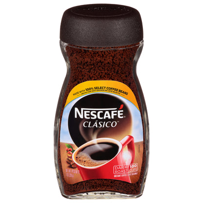 Nescafe Clasico Instant Dark Roast Coffee 7 oz