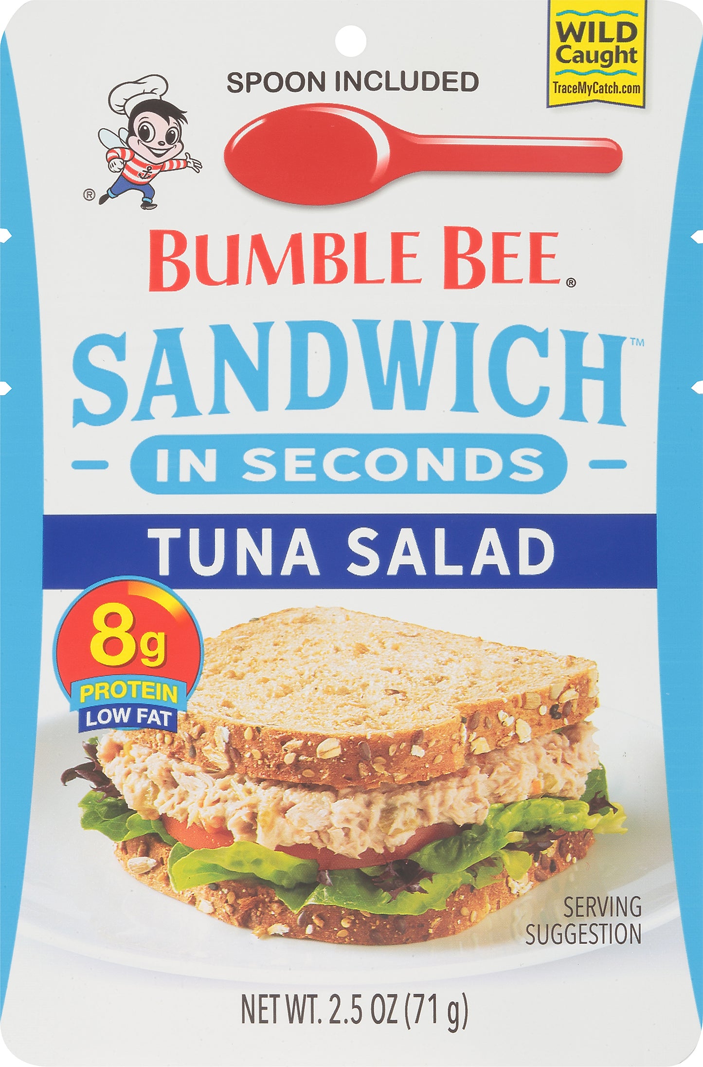 Bumble Bee Sandwich in Seconds Tuna Salad 2.5 oz