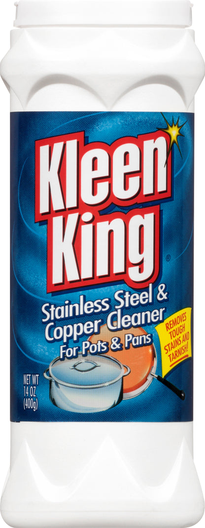 Kleen King For Pots & Pans Stainless Steel & Copper Cleaner 14 oz
