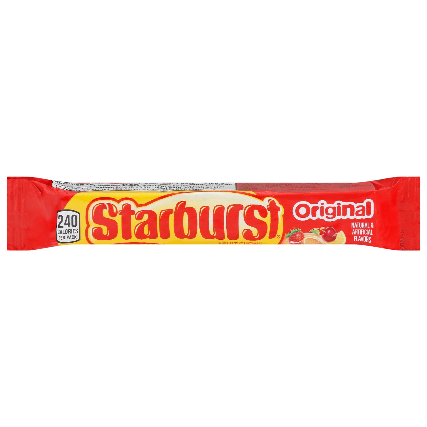 Starburst Original Fruit Chews 2.07 oz Wrapper