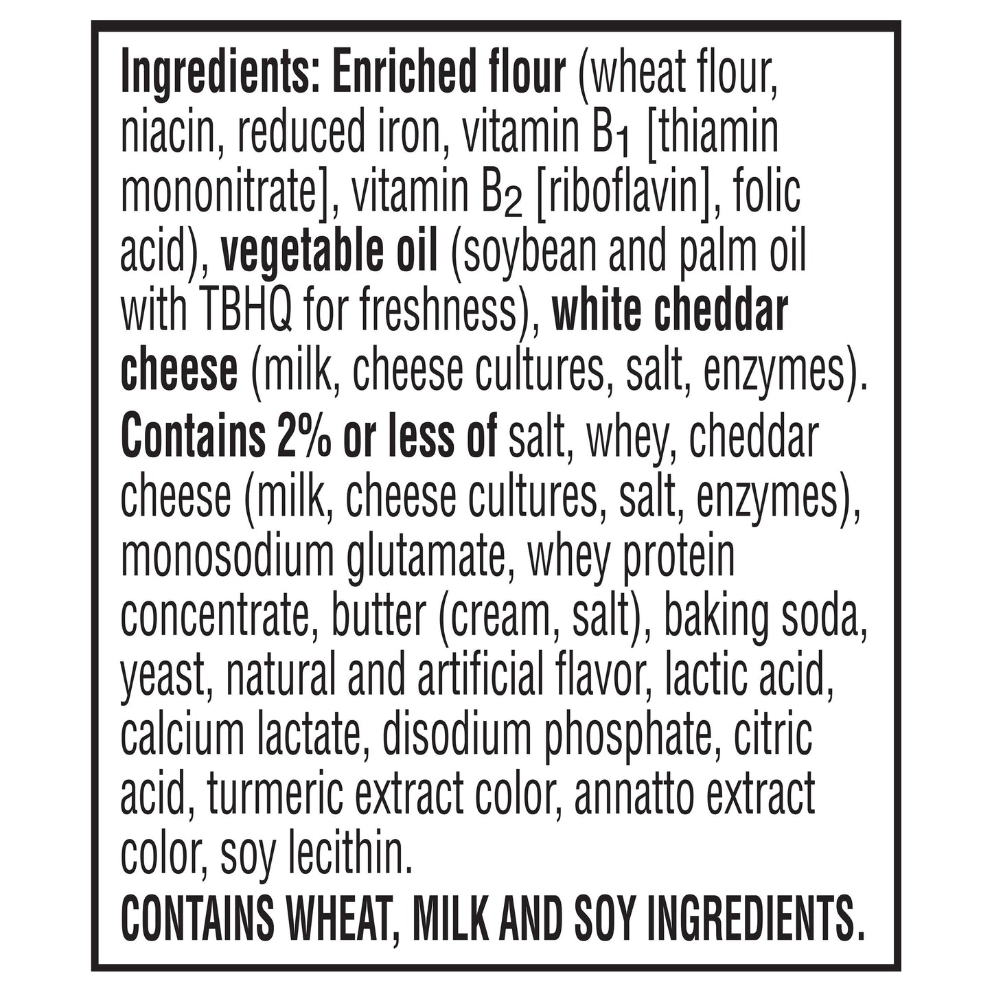 Cheez-It White Cheddar Baked Snack Crackers 7 oz