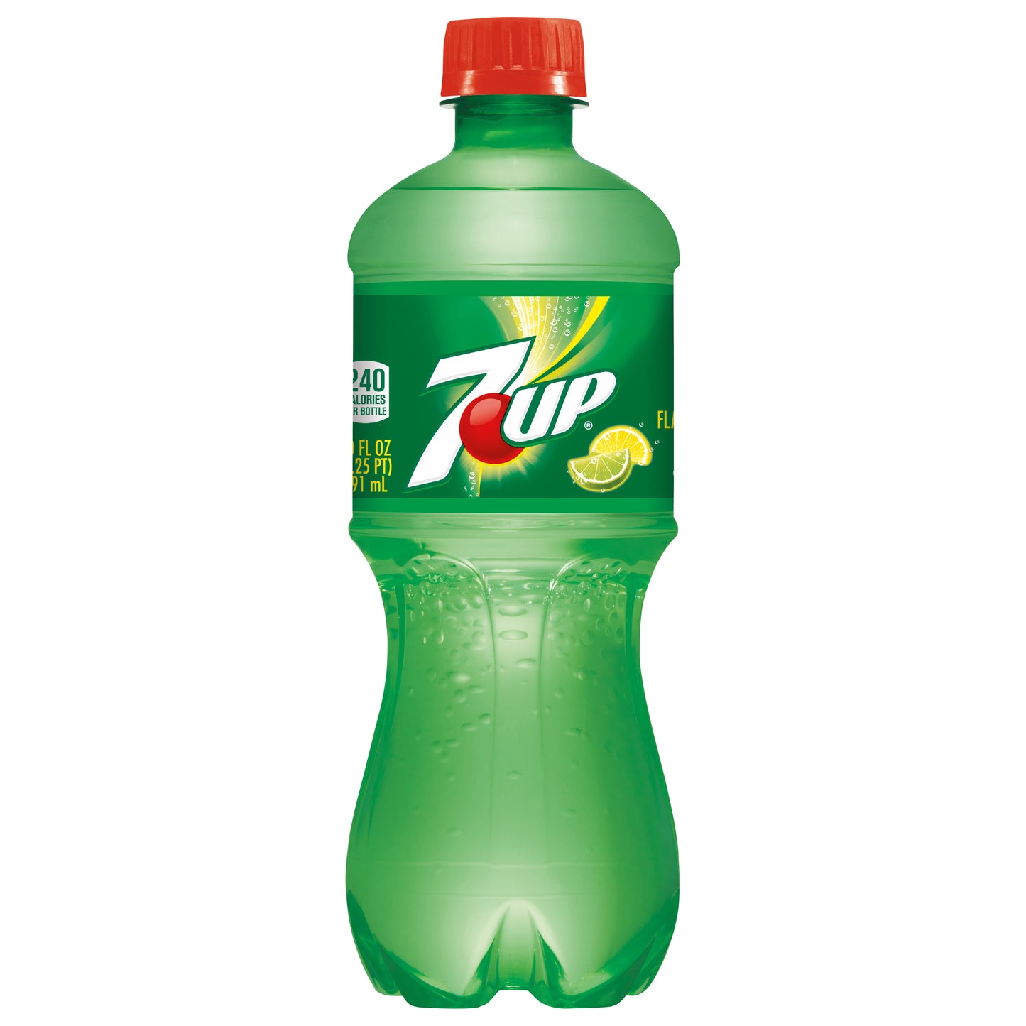 7-Up Lemon Lime Flavored Soda 20 fl oz Bottle