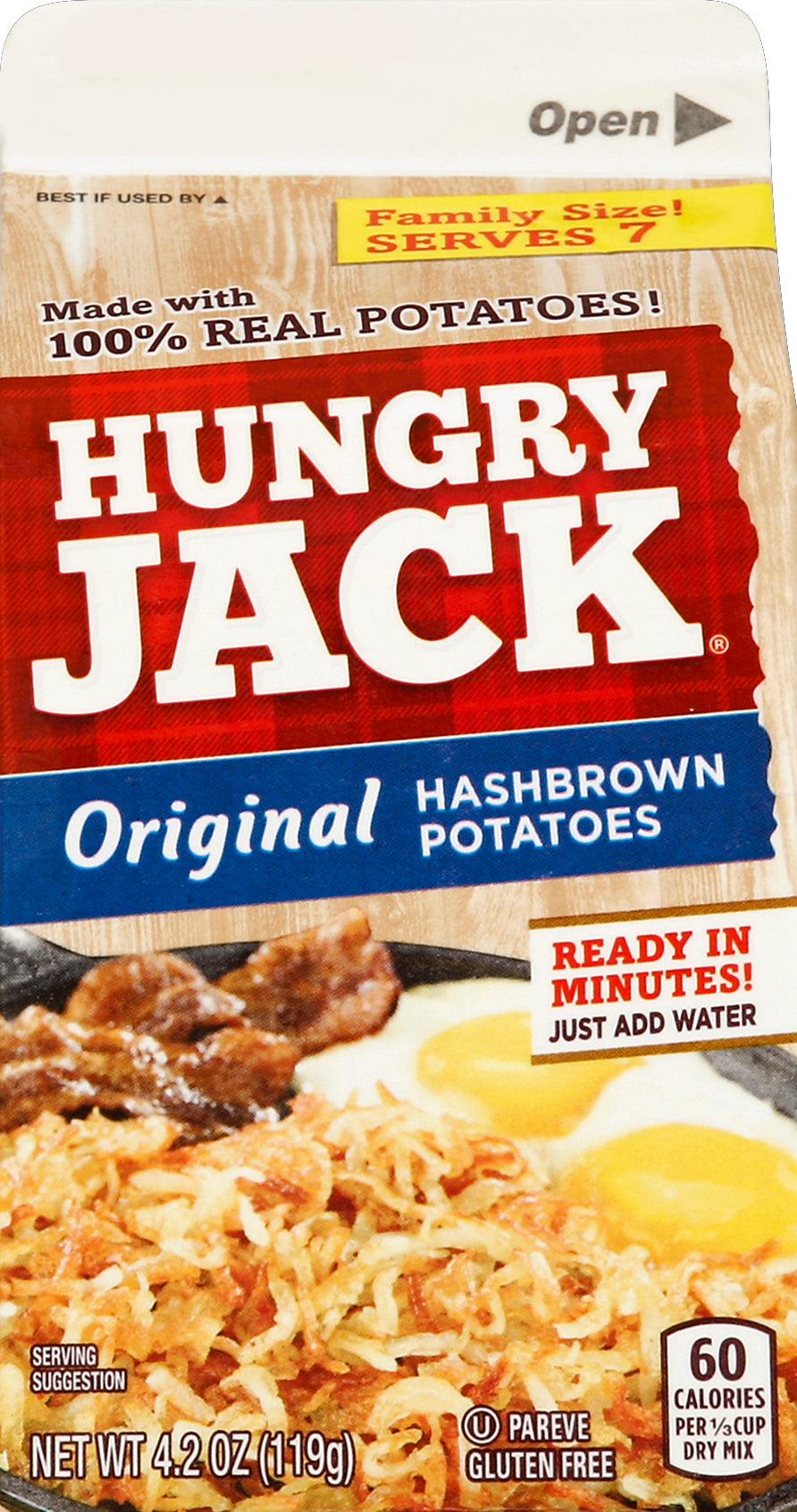 Hungry Jack Hashbrown Potatoes 4.2 oz