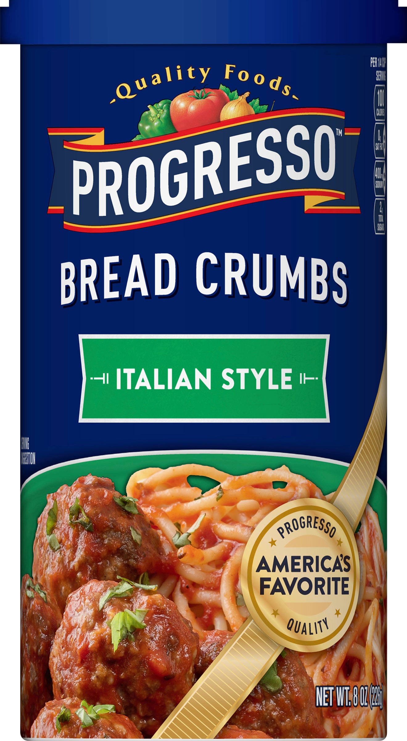 Progresso, Italian Style Breadcrumbs, 8 oz
