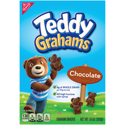 Nabisco Teddy Grahams Chocolate Graham Snacks 10 oz. Box