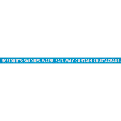 Beach Cliff Sardines in Water