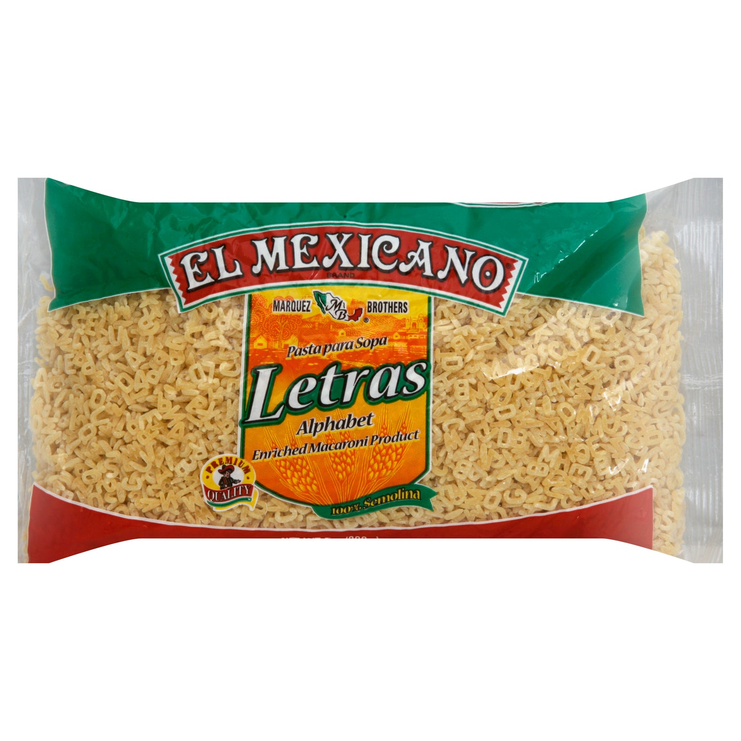 El Mexicano Alphabet 7 oz