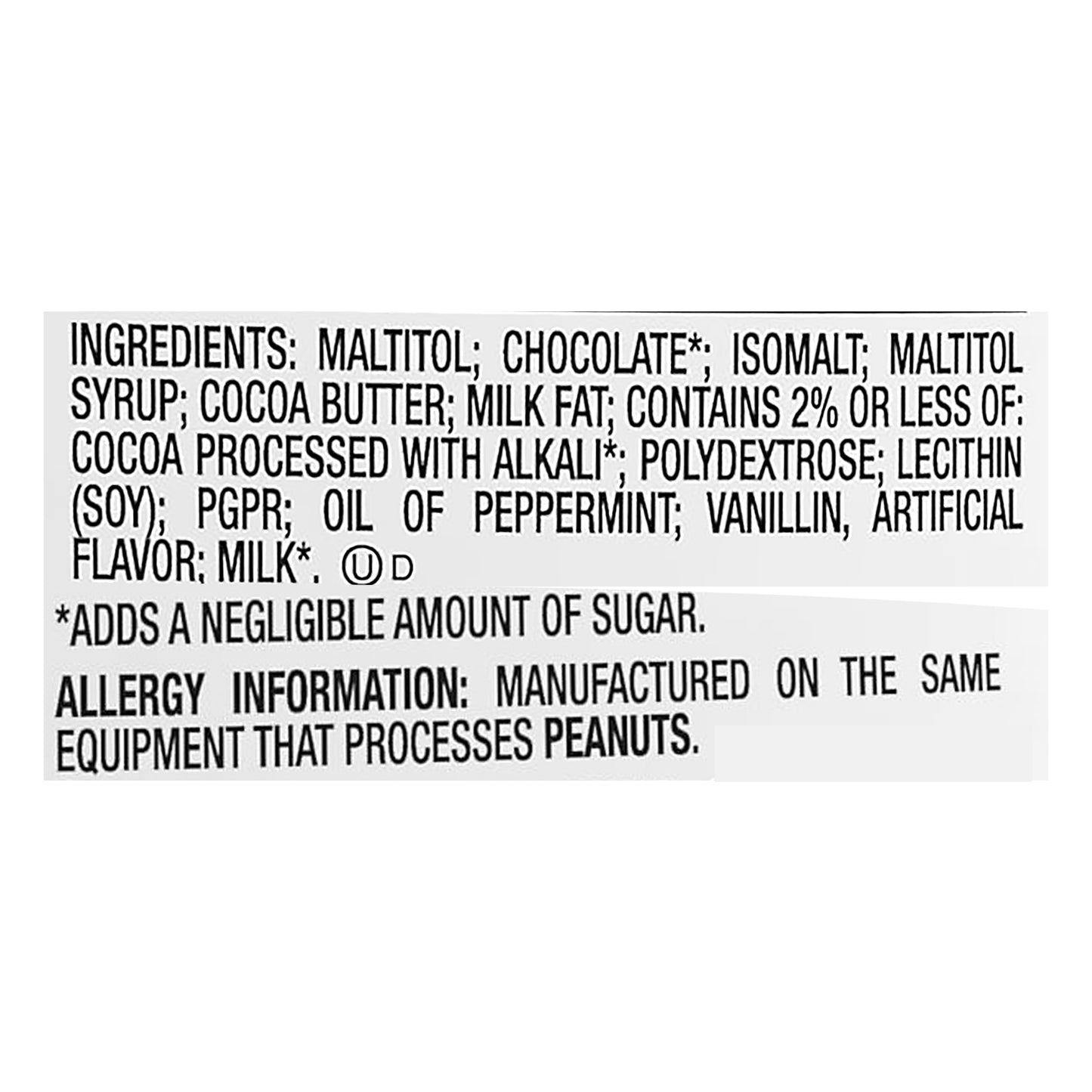 York Dark Chocolate Covered Sugar Free Peppermint Patties 3 oz