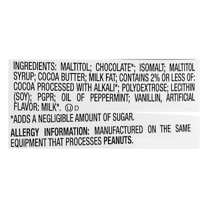 York Dark Chocolate Covered Sugar Free Peppermint Patties 3 oz