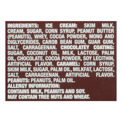 Snickers Peanut Butter Caramel Ice Cream Bars 6 ea