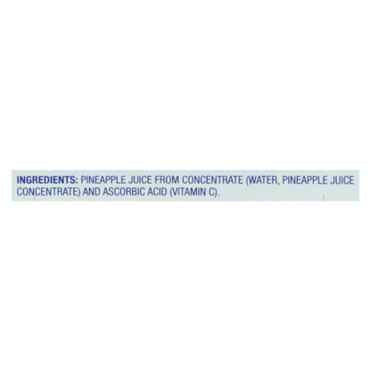 Dole Pineapple 100% Juice 6 - 6 fl oz Cans