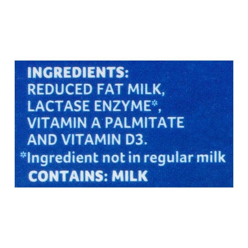 Lactaid 2% Reduced Fat Milk 0.5 gl
