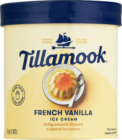Tillamook French Vanilla Ice Cream 1.5 qt