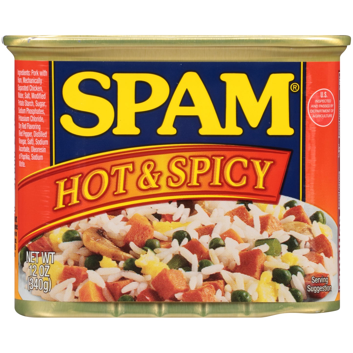 SPAM® Hot & Spicy Canned Meat 12 oz. Pull-Top Can