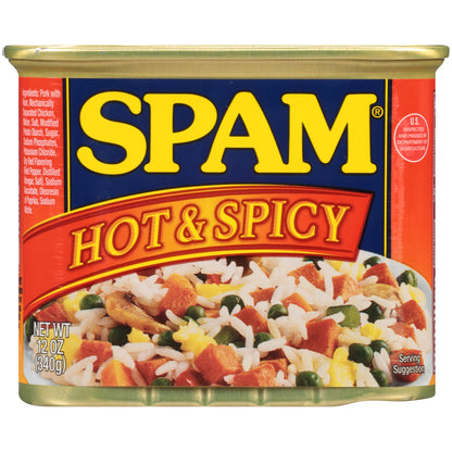 SPAM® Hot & Spicy Canned Meat 12 oz. Pull-Top Can