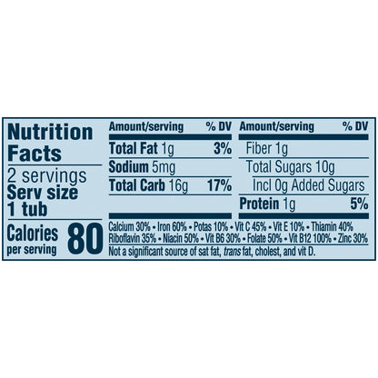 Gerber 2nd Foods Apple Banana with Oatmeal Baby Food, 4 oz. Tubs, 2 Count