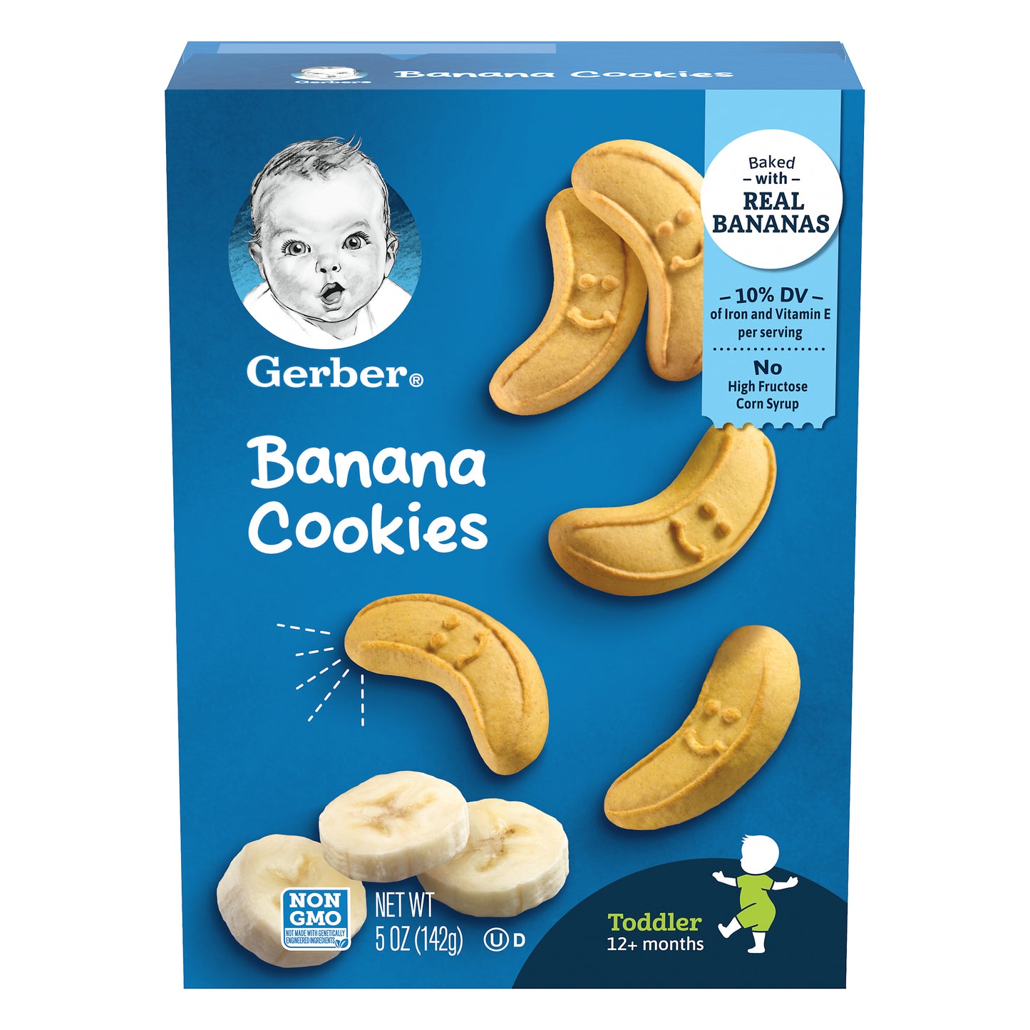 Gerber Banana Cookies 5 oz. Box