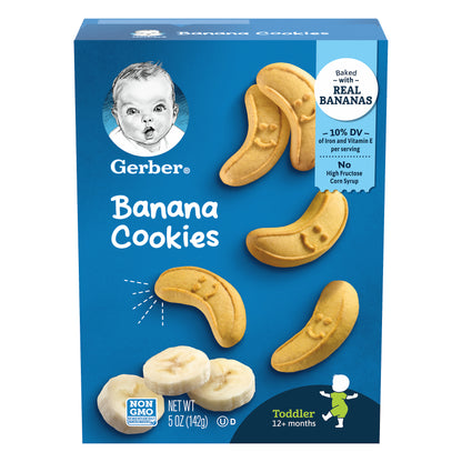 Gerber Banana Cookies 5 oz. Box