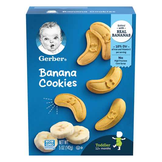 Gerber Banana Cookies 5 oz. Box