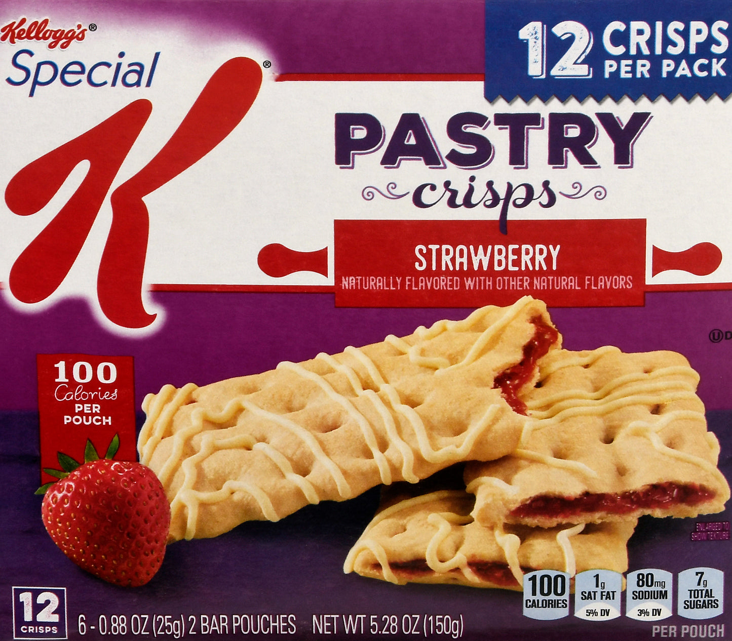Special K Strawberry Pastry Crisps 6 ea