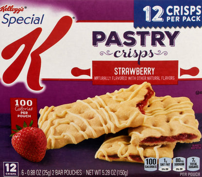 Special K Strawberry Pastry Crisps 6 ea