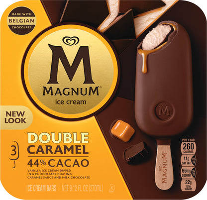 Magnum Double Caramel Ice Cream Bars 3 ea