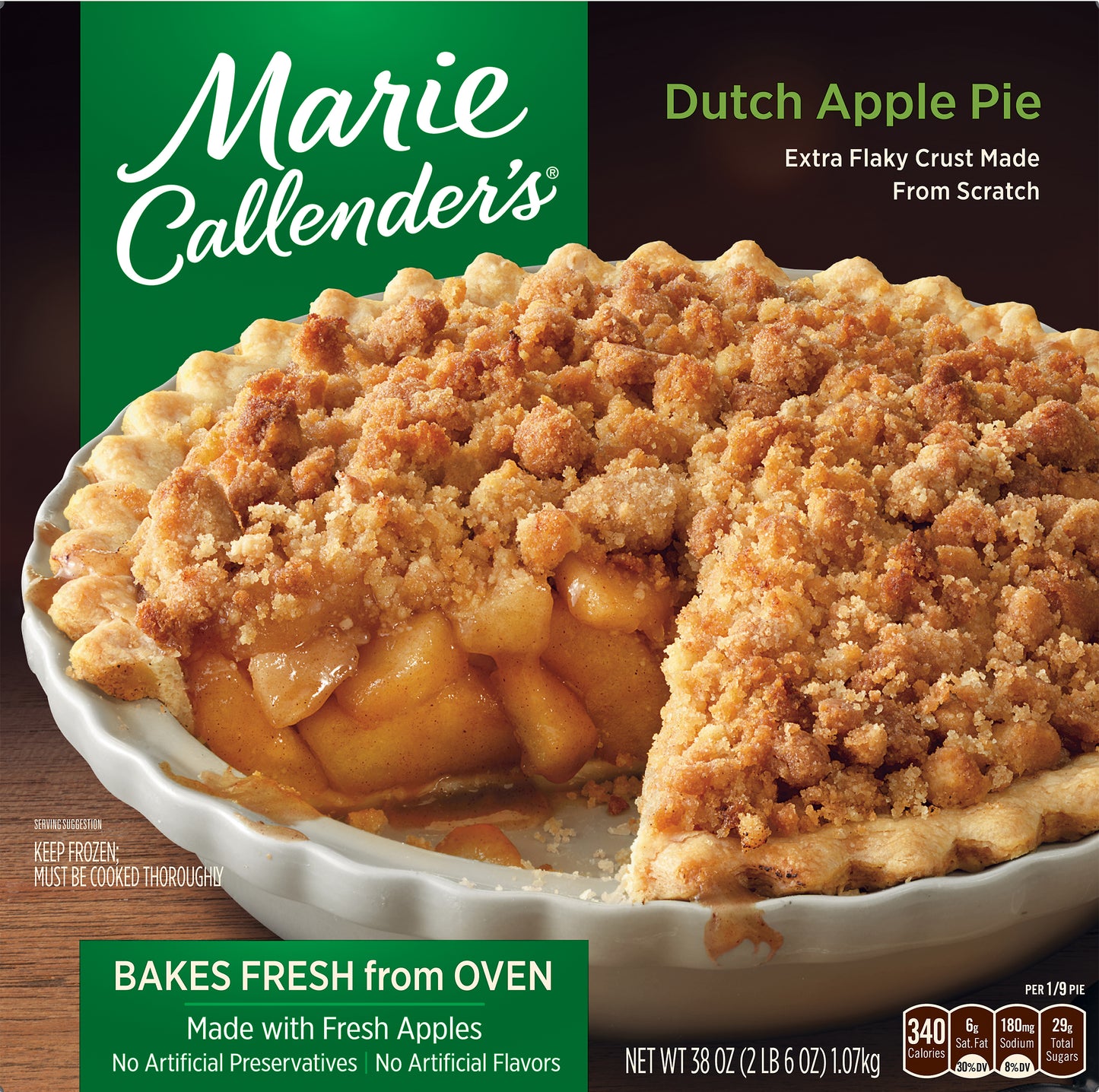 Marie Callender's Dutch Apple Pie 38 oz