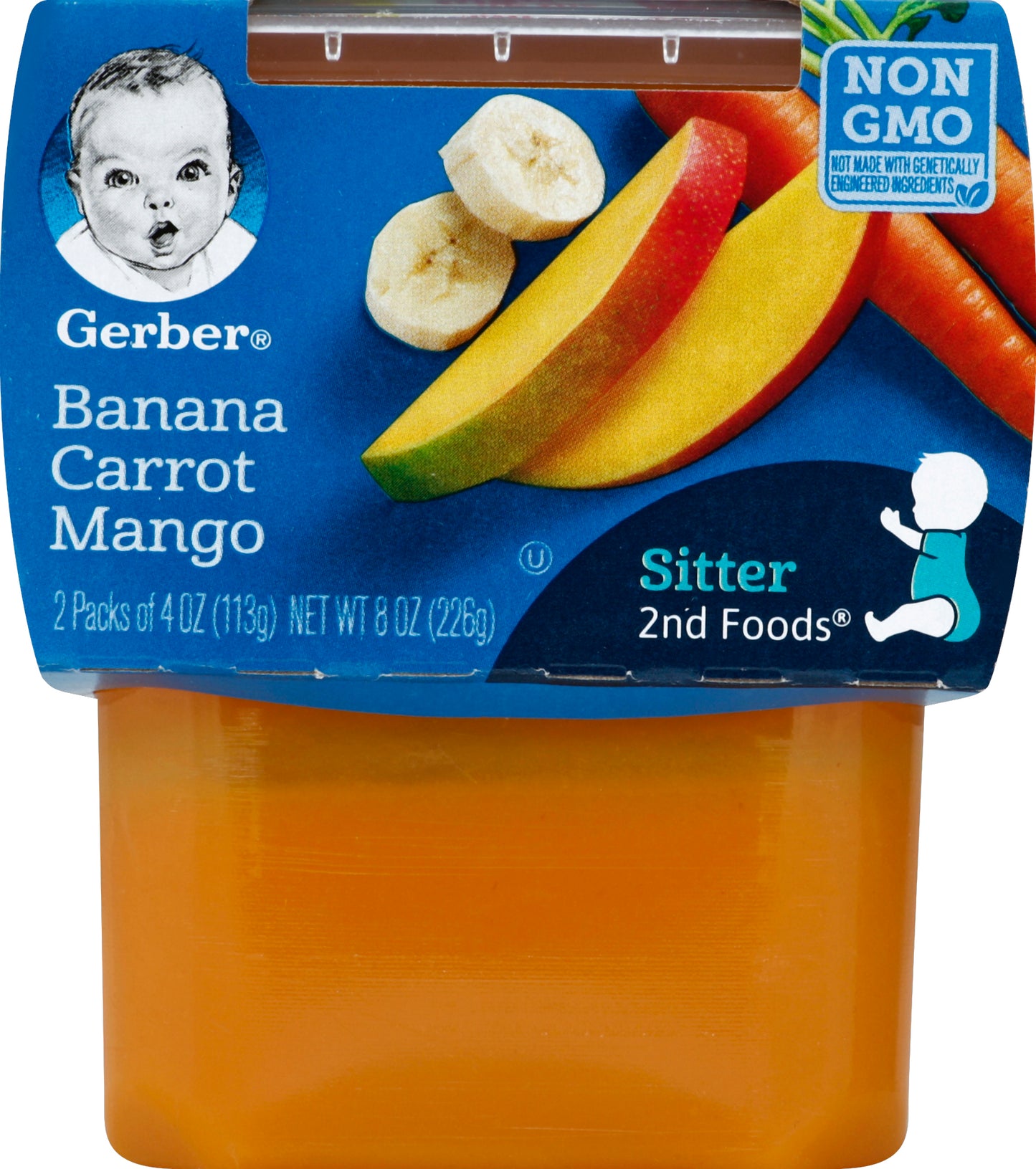 Gerber Banana Carrot Mango 2 ea