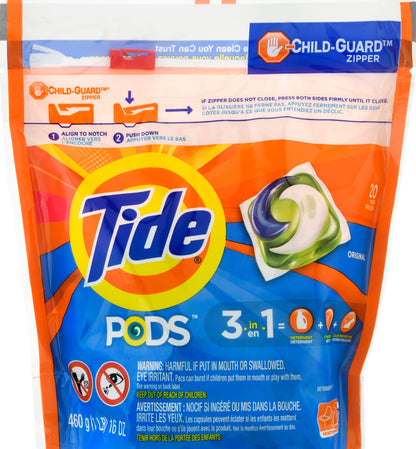 Tide Pacs Original Detergent 20 ea