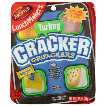 Armour Cracker Crunchers Turkey LunchMakers 2.44 oz