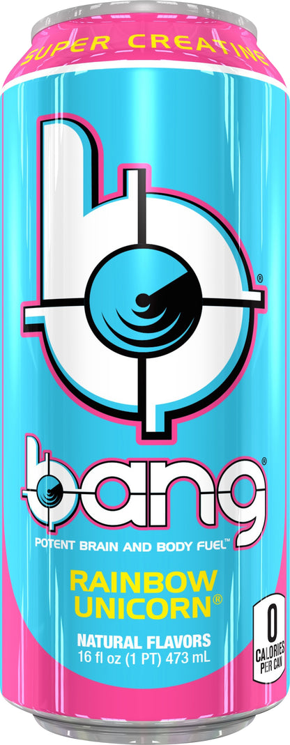 bang Rainbow Unicorn Energy Drink 16 oz