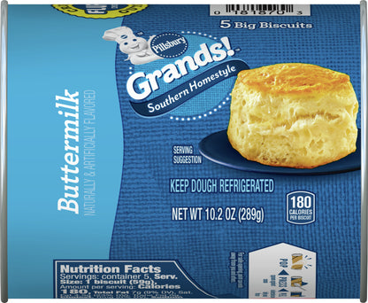 Pillsbury Big Buttermilk Biscuits 5 ea