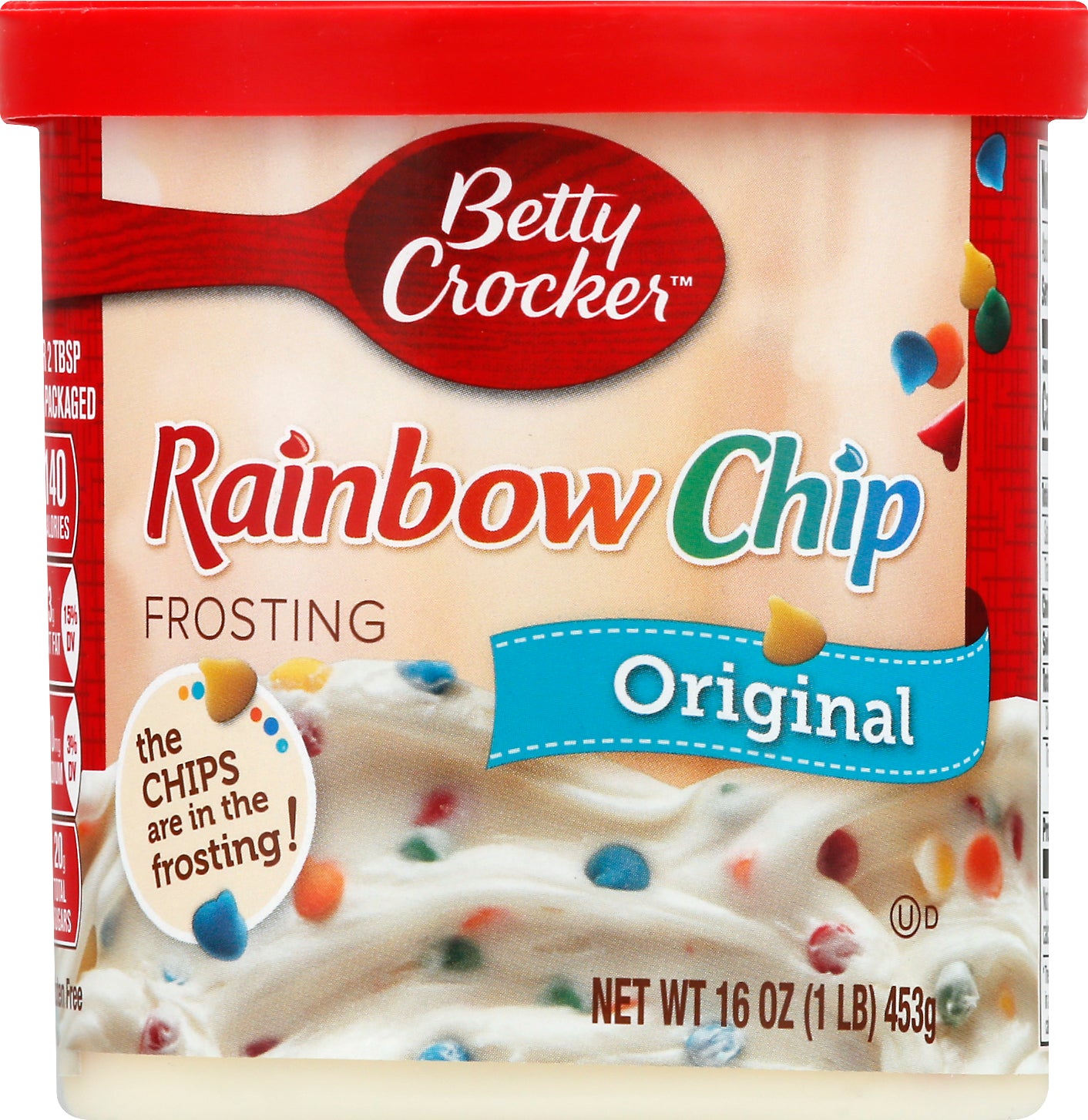 Betty Crocker Rainbow Chip Original Frosting 16 oz