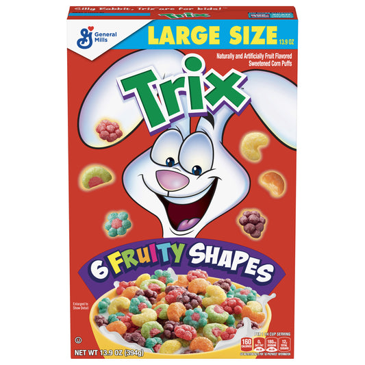 Trix Large Size Corn Puffs Large Size 13.9 oz